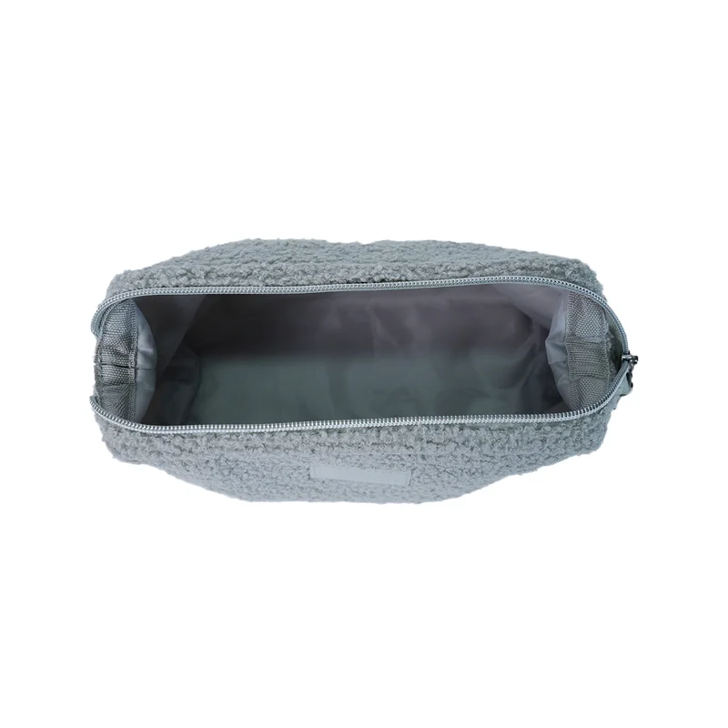 Pochette de maquillage douce et pelucheuse