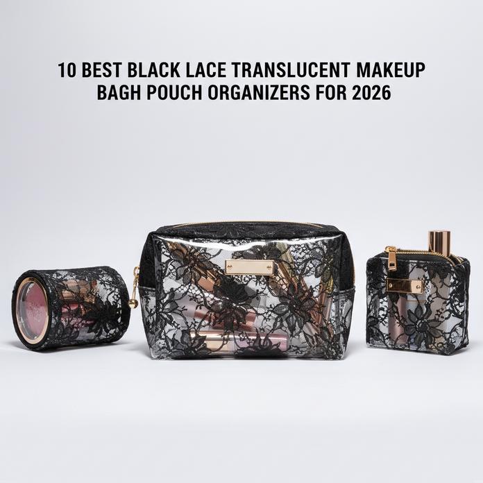 2026년을 위한 최고의 검은 레이스 반투명 메이크업 가방 파우치 정리함 10선 리뷰