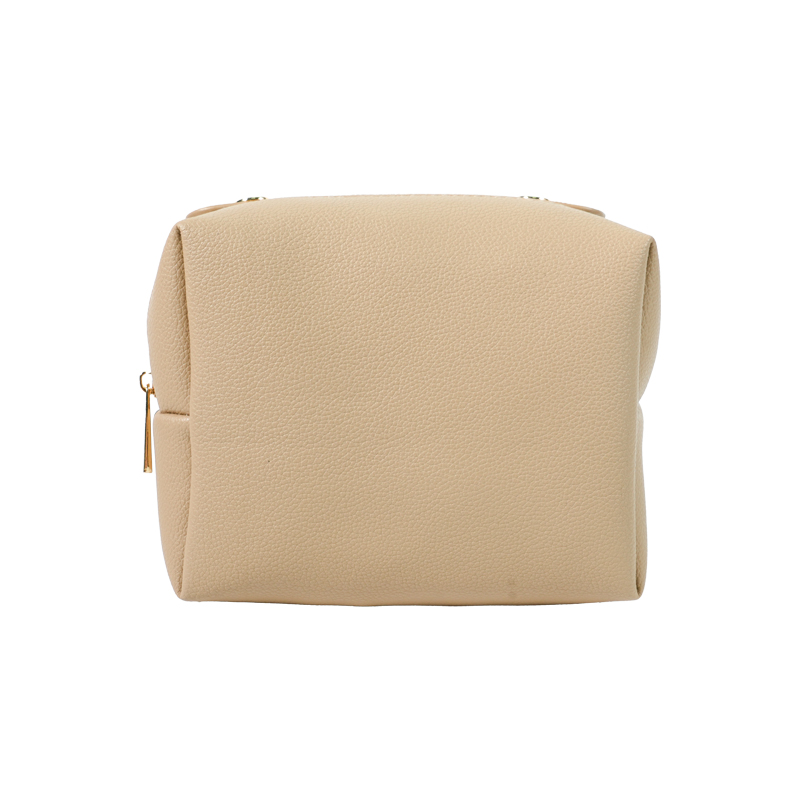 CB077 Custom Pu Leather Makeup Bag Small Travel Pouch With Logo