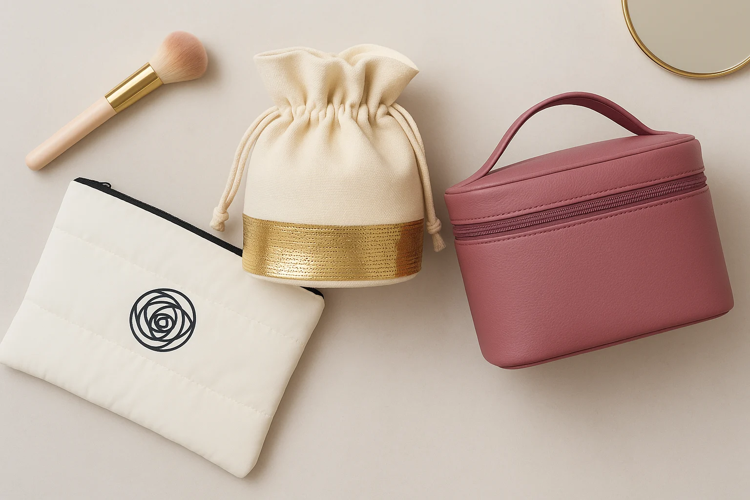 How Shape Affects Function: Flat, Cylindrical, Rectangular Cosmetic Bags