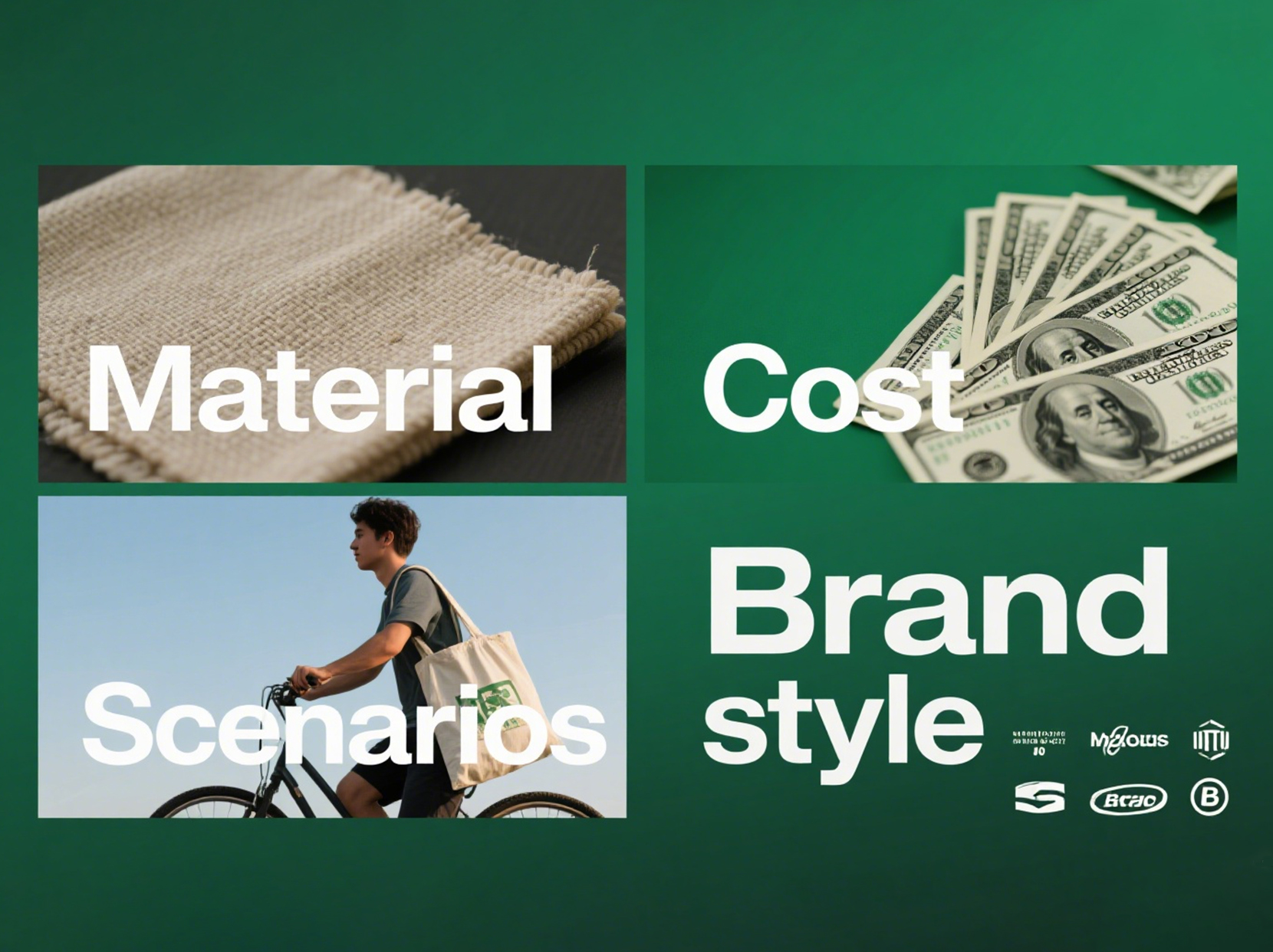 Environmentally Friendly Cosmetic Bag Material Purchasing Guide:Material, Cost, Scenarios & Brand Style