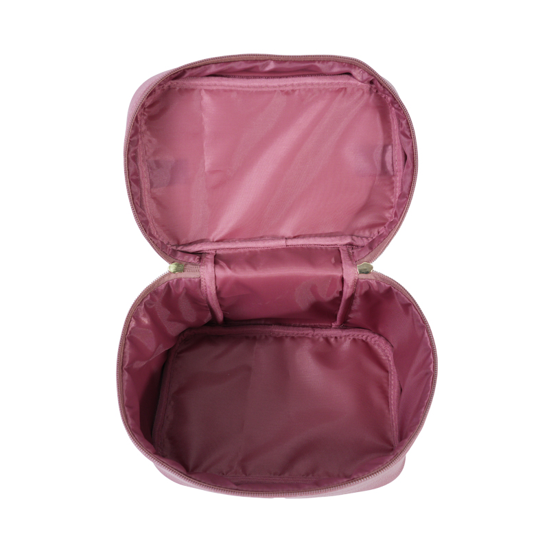 CB031 Nagy kapacitású négyzet alakú hordozható műbőr vízálló utazó kozmetikai táska - Topfeel