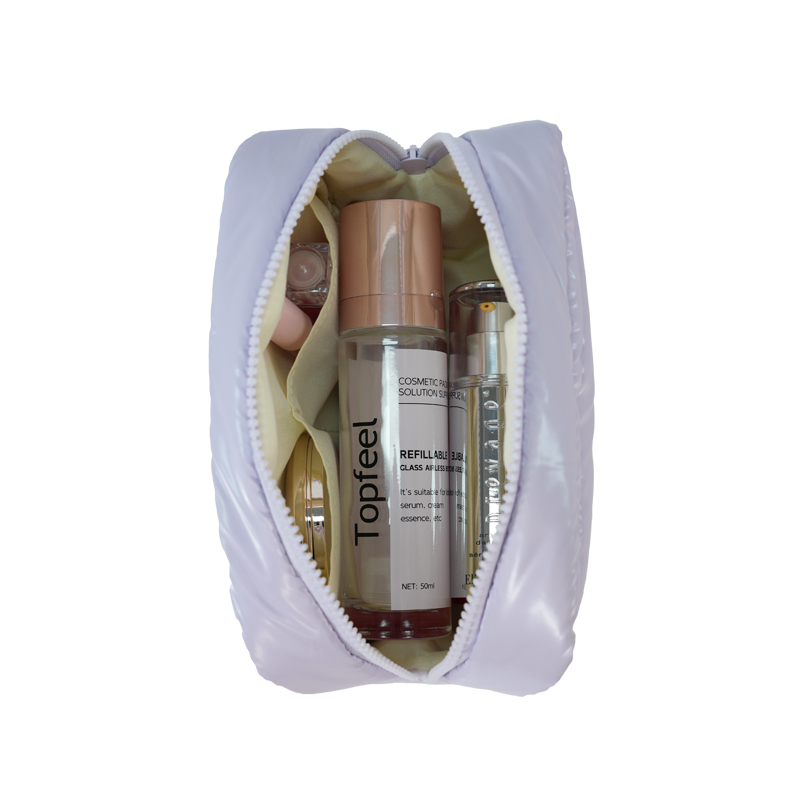 CB042 カスタムキルティングクラッチ メイクアップオーガナイザー