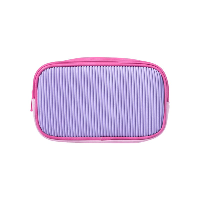 CB076 Waterproof Custom Soft Travel Makeup Pouch PU Cosmetic Bag
