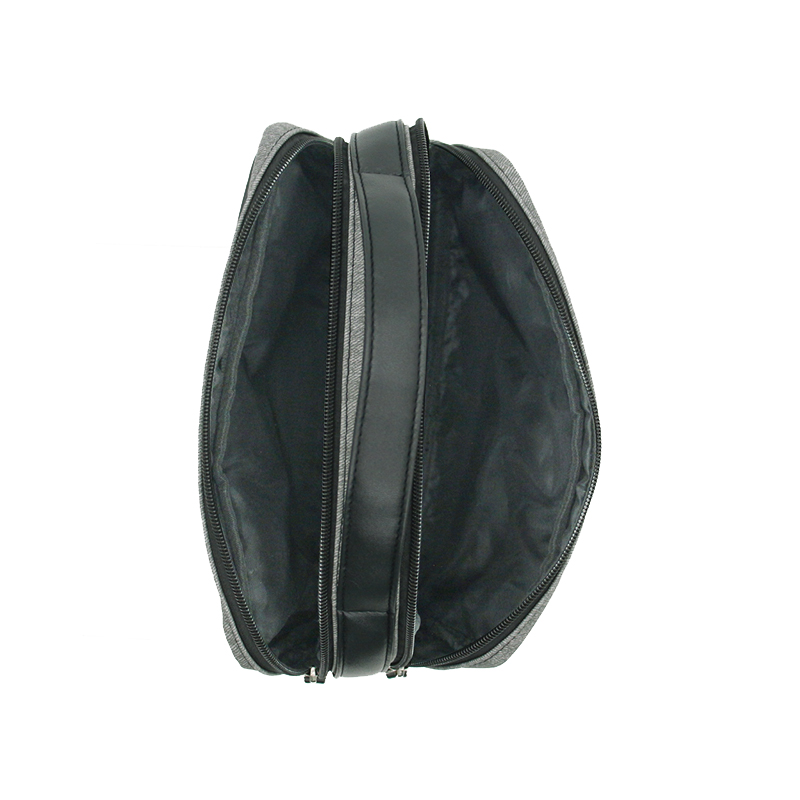 CB061 Bőr vízálló sminktáska, kozmetikai kézitáska férfiaknak Nagykereskedelem