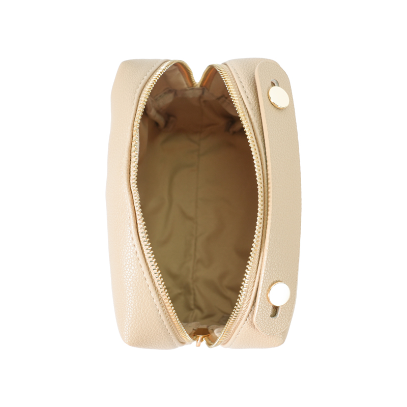 CB077 Egyedi műbőr sminktáska kis utazótáska logóval