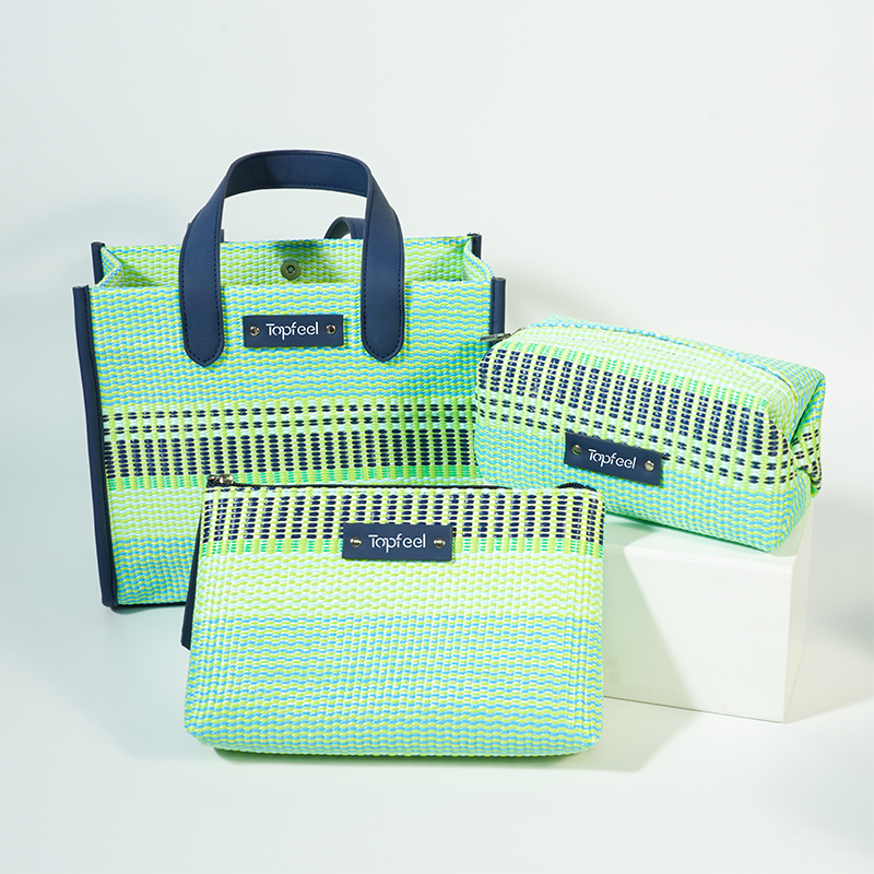 CB064 Простой тканый поставщик косметичек на молнии