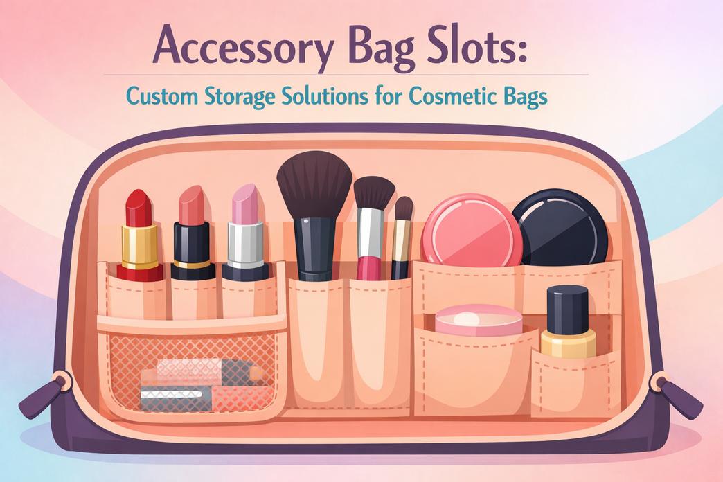 Accessory Bag Slots: Custom Storage Solutions for Cosmetic Bags