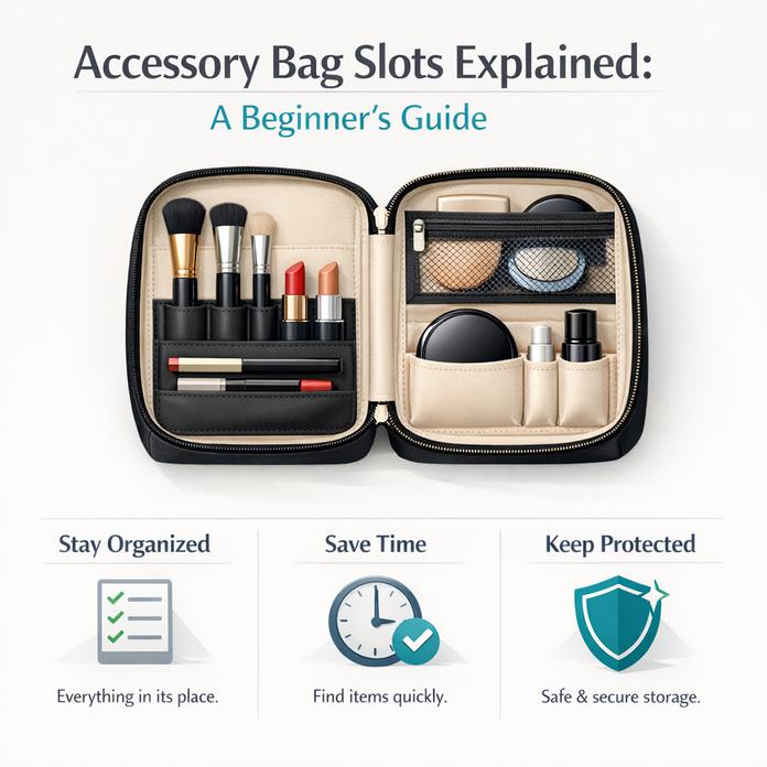 Accessory Bag Slots Custom Storage Solutions For Cosmetic Bags 1