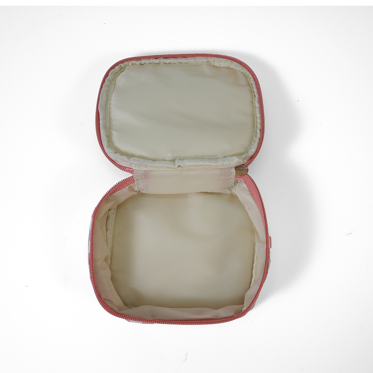 CB044 PU 가죽 미니 메이크업 가방 및 손목 스트랩