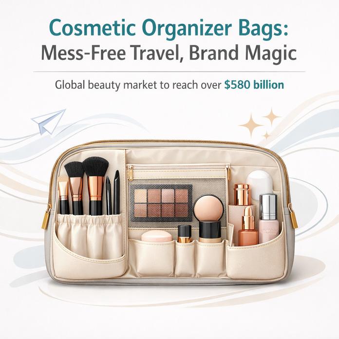 Best Cosmetic Organizer Bags for Mess-Free Travel