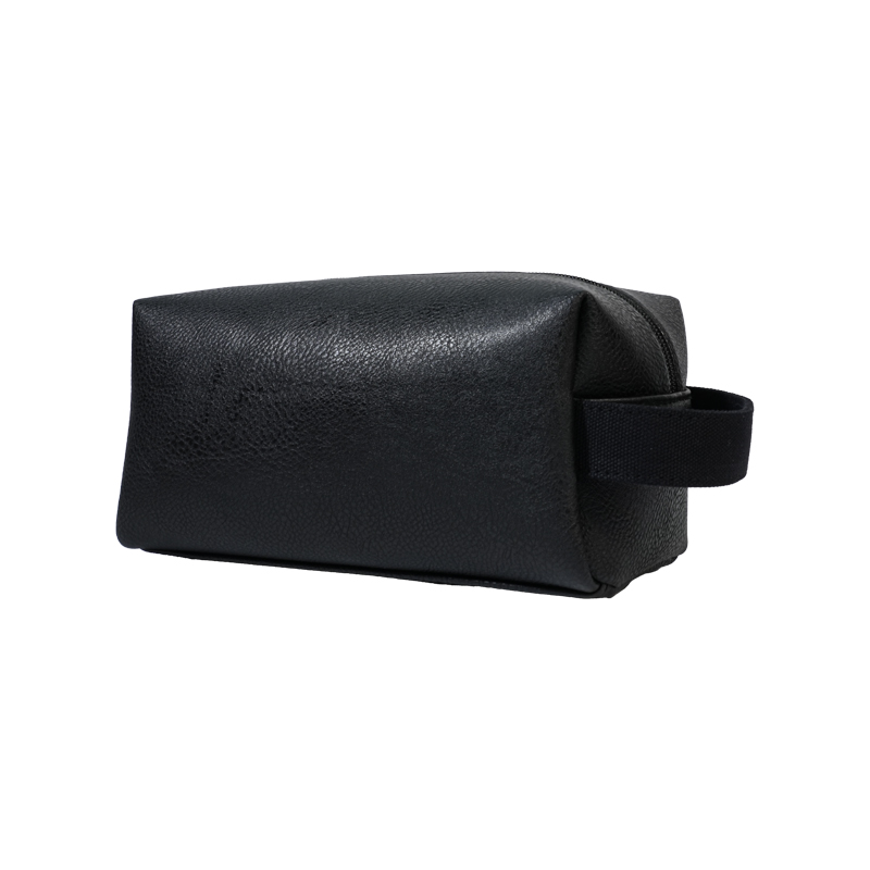 CB078/CB079 Individuelle matte Pu Make-up-Tasche Herrenleder-Toilettenbeutel Personalisierte