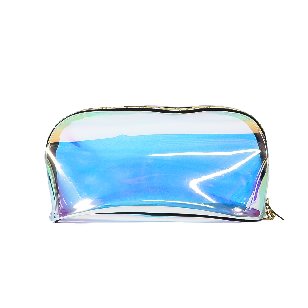CB006 PVC Holographic Square Clutch Pouch Manufacturer