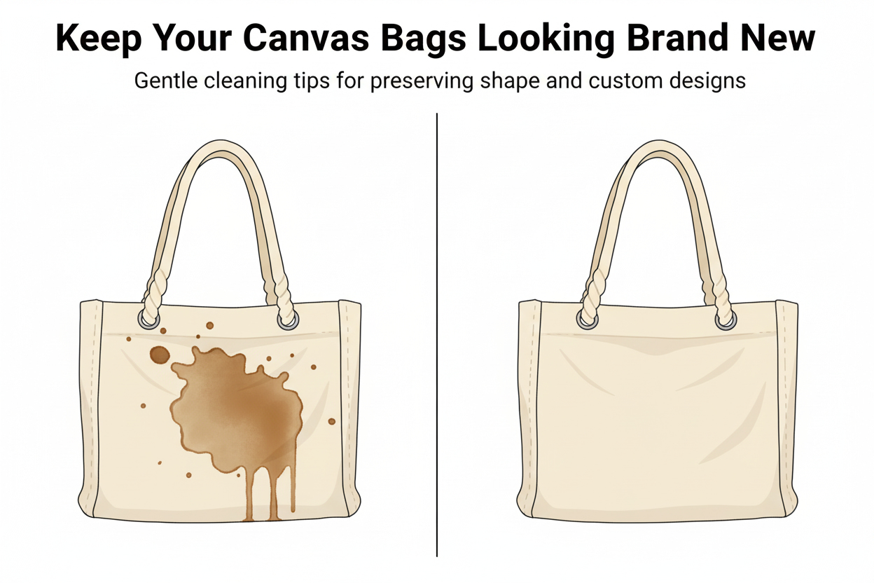 How To Clean Canvas Handbag