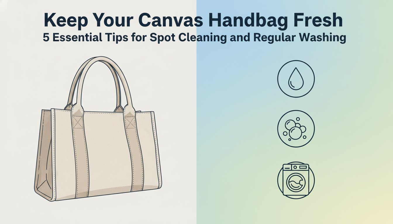 Comment nettoyer un sac en toile