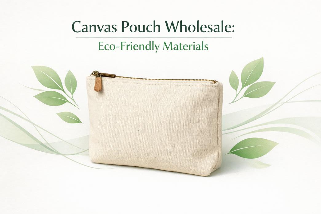 Canvas Pouch Wholesale: Advantages of Using Eco-Friendly Materials