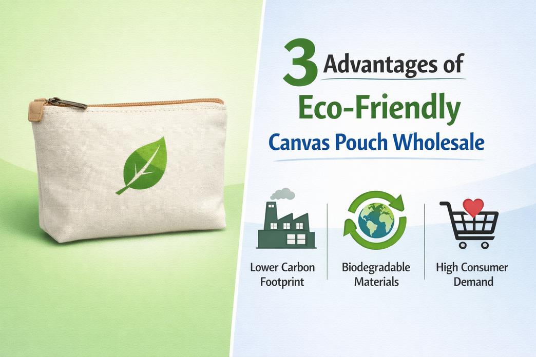 Canvas Pouch Wholesale Advantages Of Using Ecofriendly Materials 2