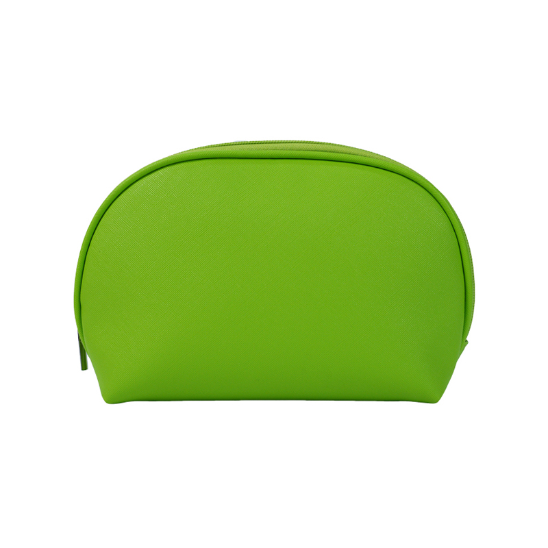 CB032 Factory PU Custom Green Makeup Pouch