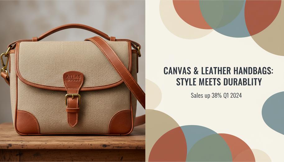Discover Your Perfect Canvas and Leather Handbags