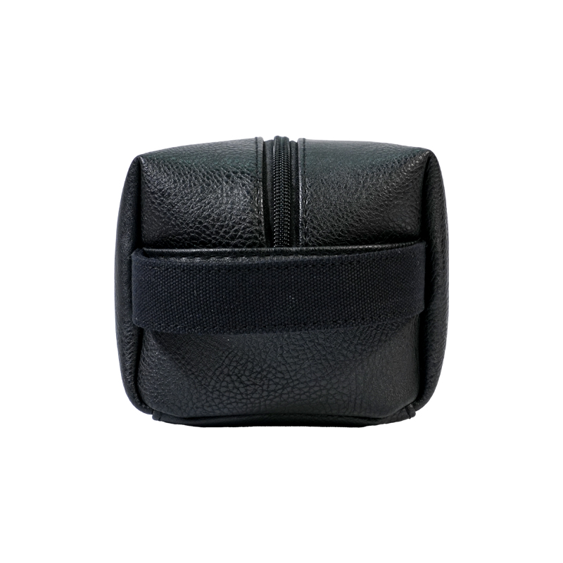 CB078/CB079 Individuelle matte Pu Make-up-Tasche Herrenleder-Toilettenbeutel Personalisierte