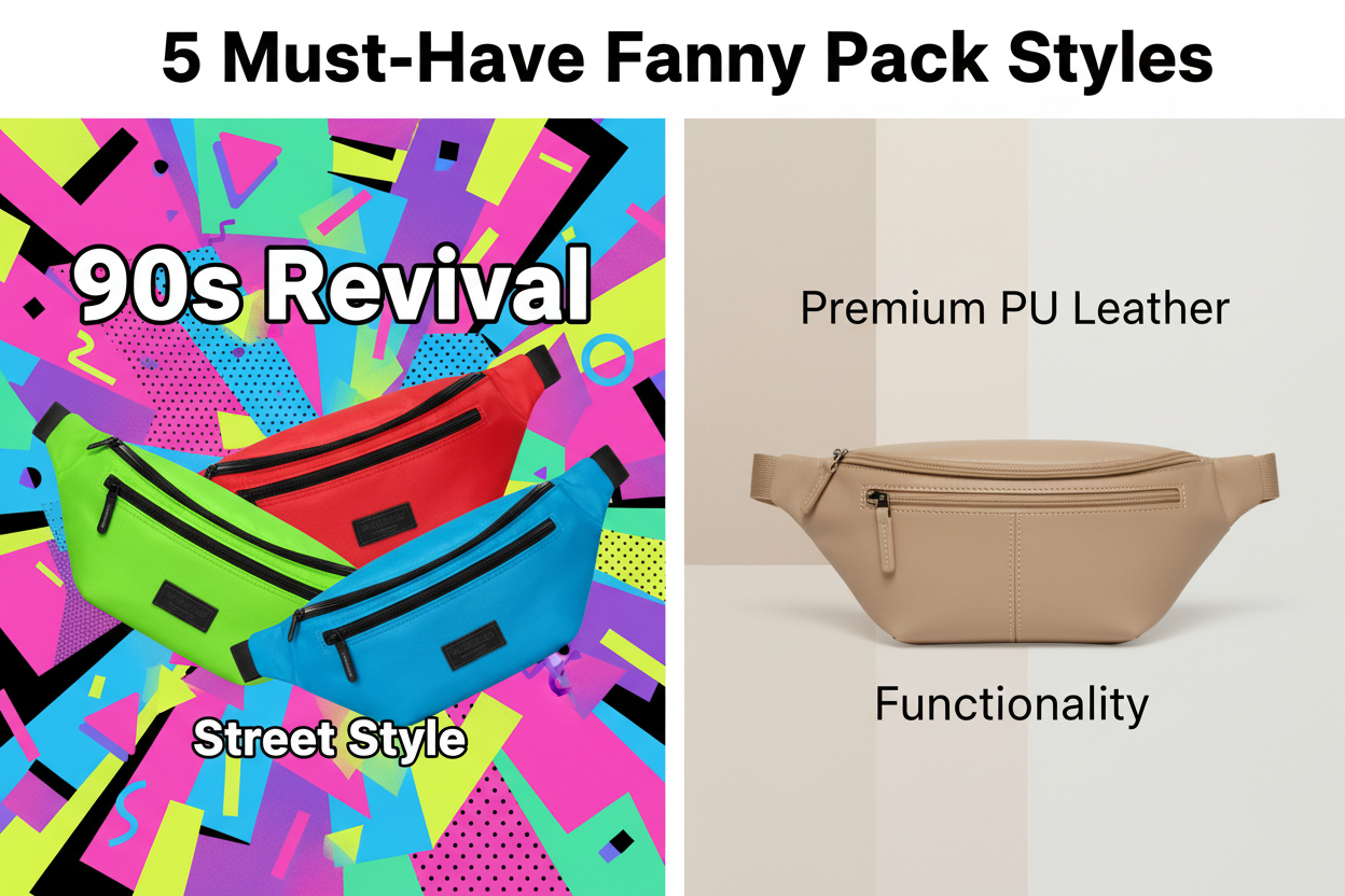 5 Must-Have Fanny Pack Styles