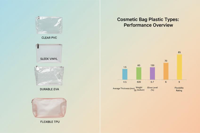 Find Your Ideal Cosmetic Bag Plastic Durable Clear And Chic 1