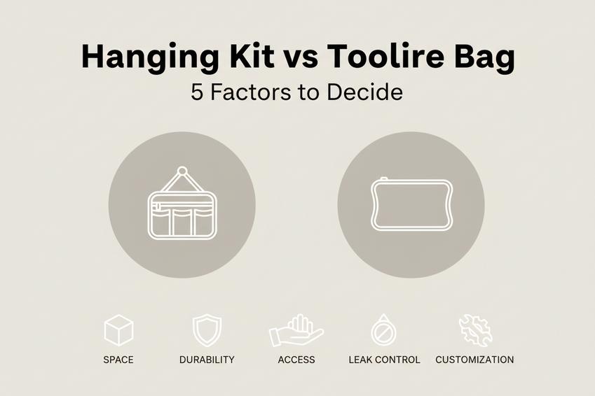 Hanging vs Toiletry Bag: 5 Factors to Help You Decide