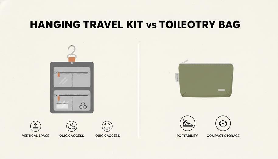 Hanging Vs Toiletry Bag 5 Factors To Help You Decide 2