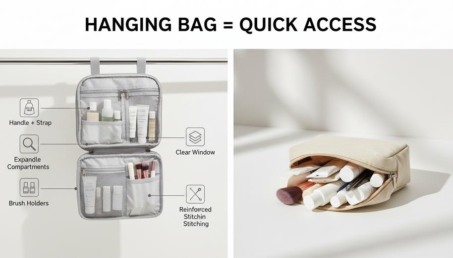 Hanging Vs Toiletry Bag 5 Factors To Help You Decide 4
