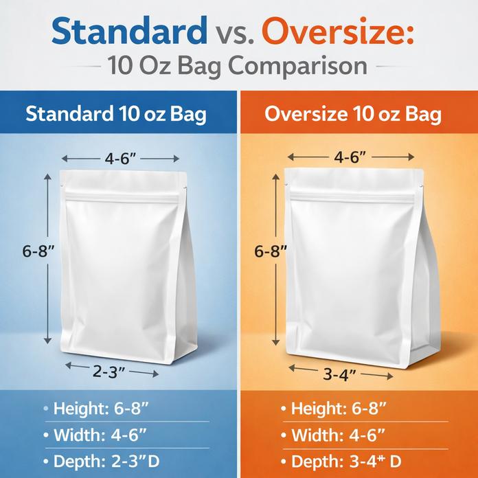 How Big Is A 10 Oz Bag 3