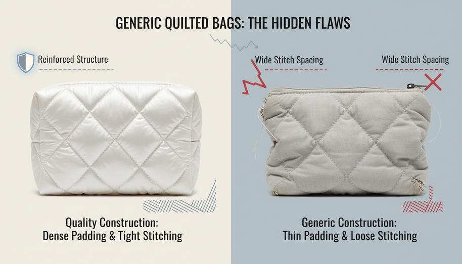 How Quilted Makeup Bags From Topfeel Outperform Generic Pouches