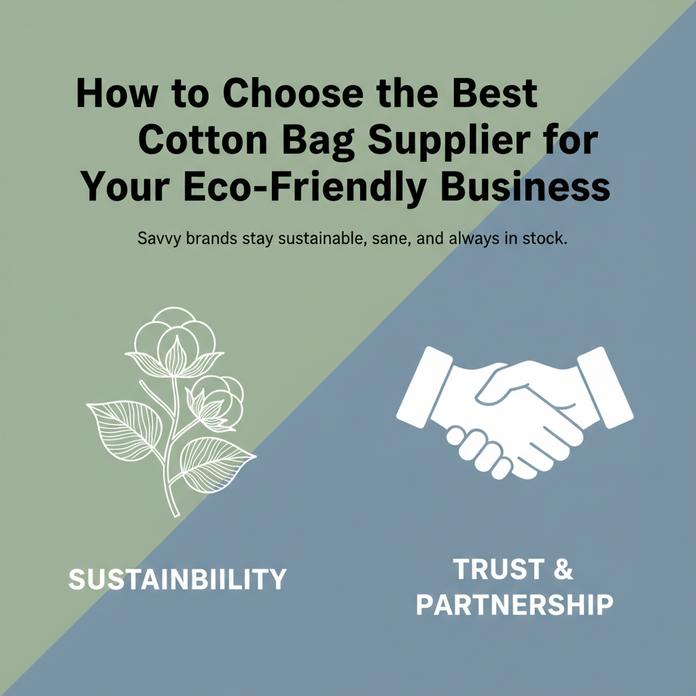 Comment choisir le meilleur fournisseur de sacs en coton pour votre entreprise écologique 0