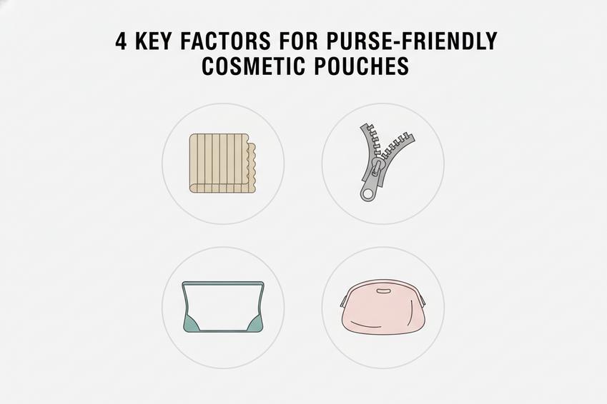 How To Choose The Perfect Small Cosmetic Pouch For Purse Storage 2
