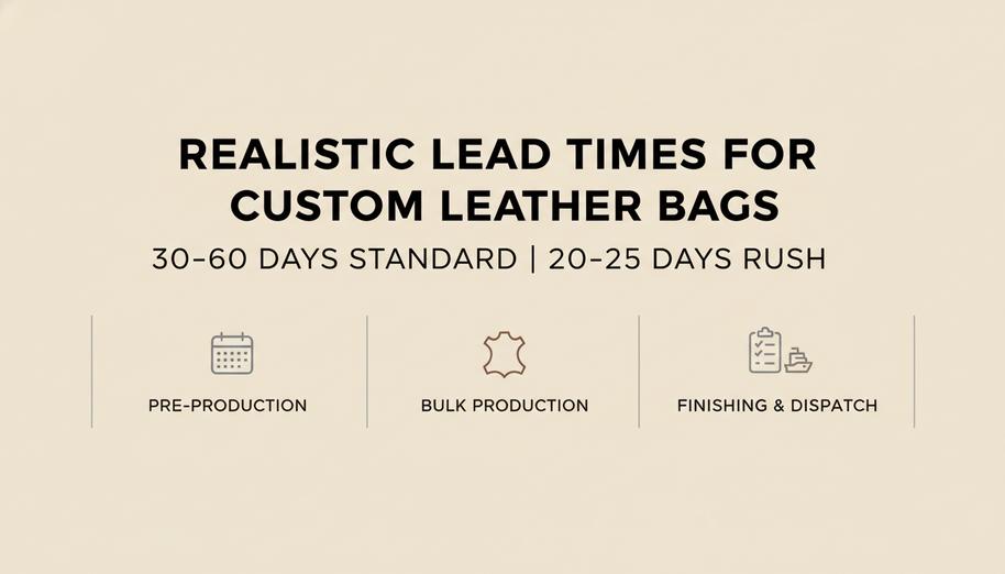 How to Choose the Right Custom Leather Bag Manufacturers Today?