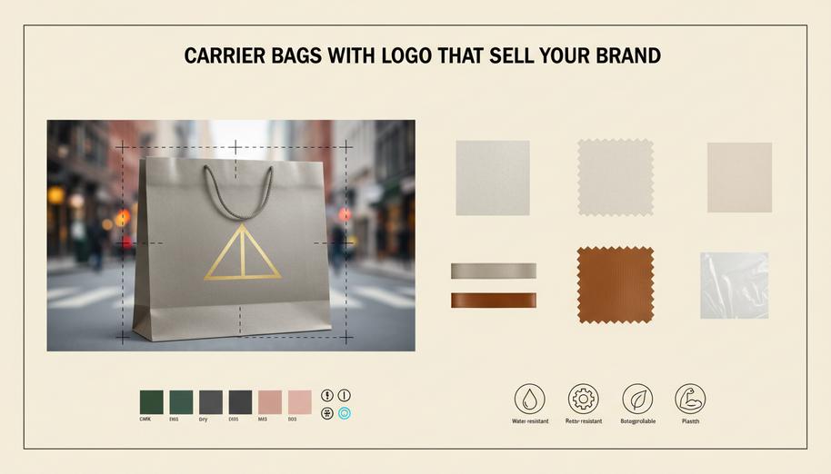 How to Design the Perfect Carrier Bags With Logo for Retail