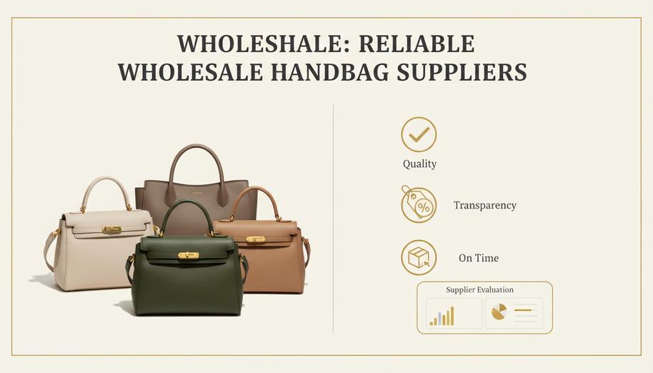 How to Find Reliable Wholesale Handbags Suppliers for Your Store
