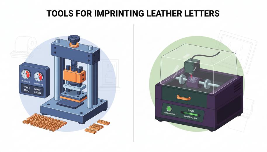 How To Imprint Letters On Leather 2