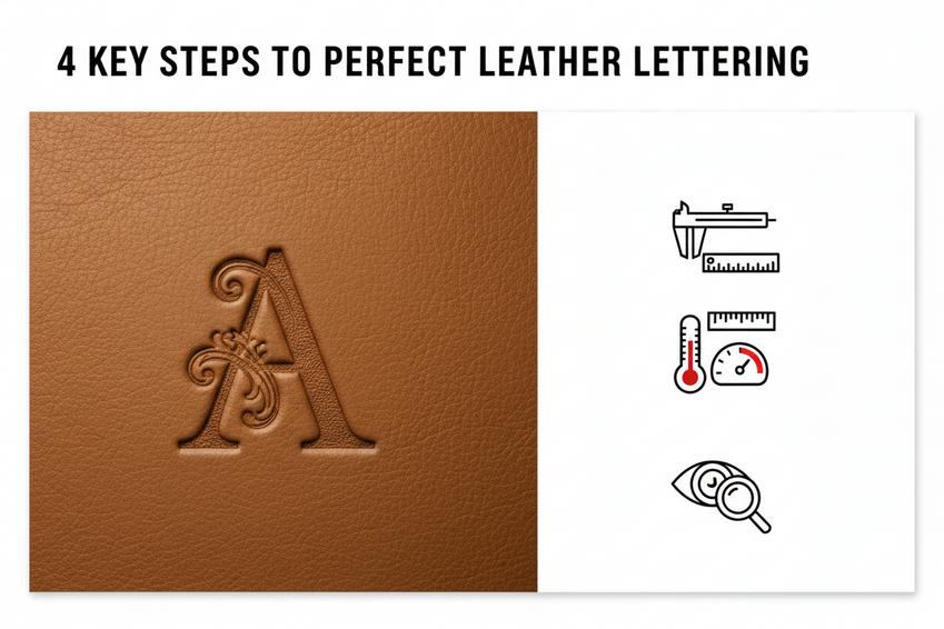 How To Imprint Letters On Leather 3