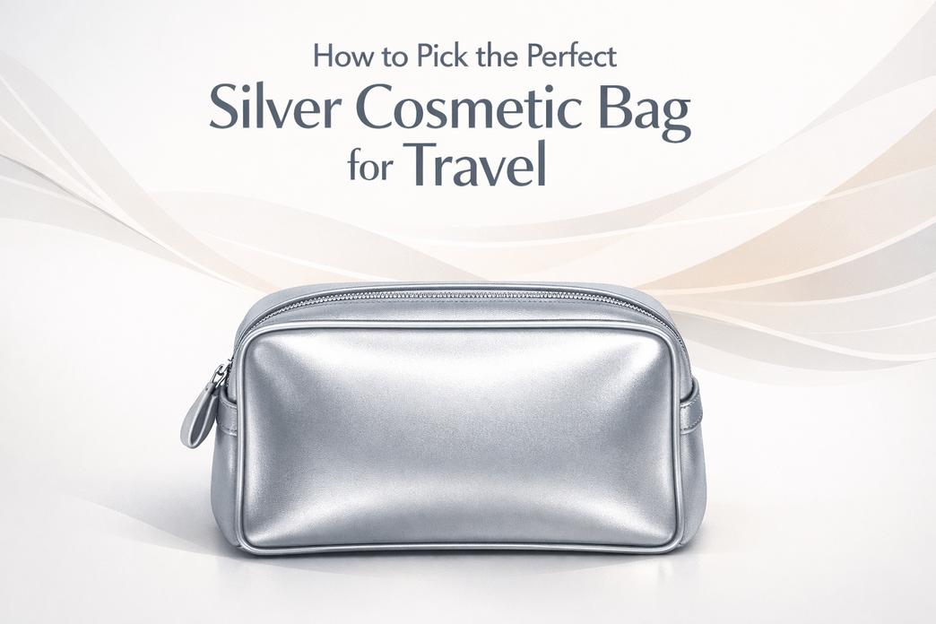 Hogyan válasszuk ki a tökéletes ezüst kozmetikai táskát utazáshoz?