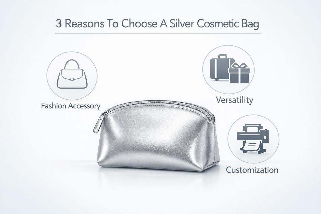 How To Pick The Perfect Silver Cosmetic Bag For Travel 2