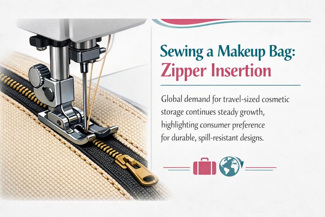 How To Sew A Professional Makeup Bag Tutorial 3