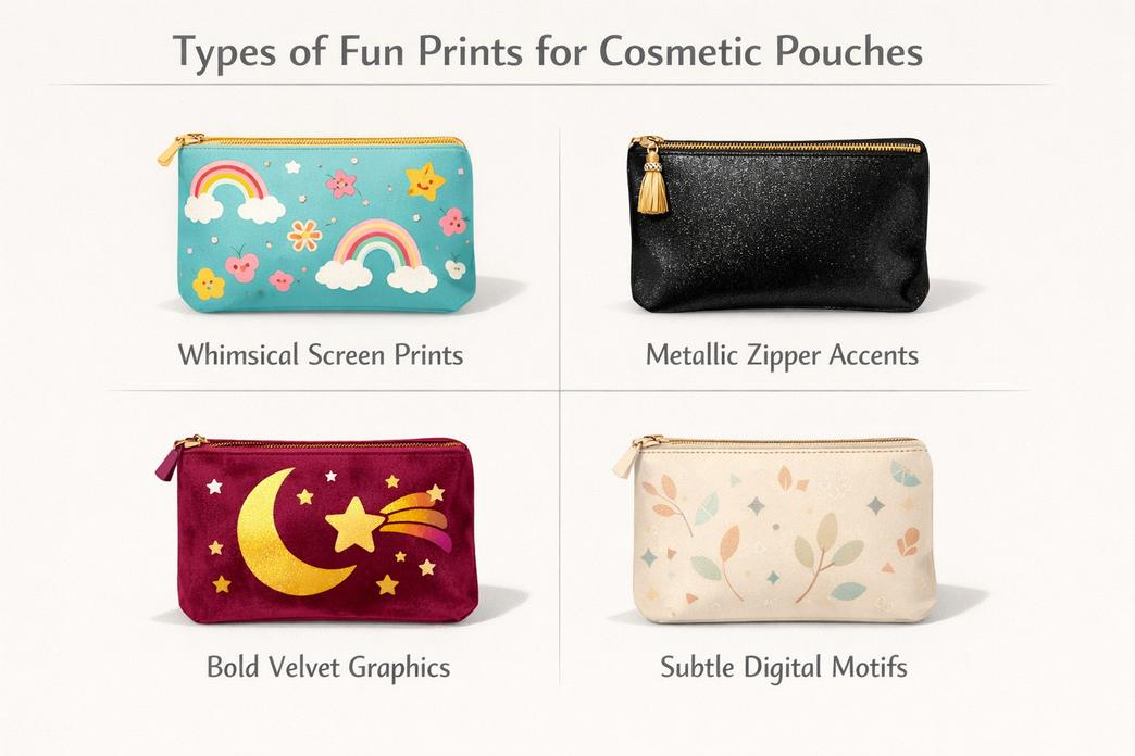 Personalize Your Custom Cosmetic Pouch With Fun Prints 4