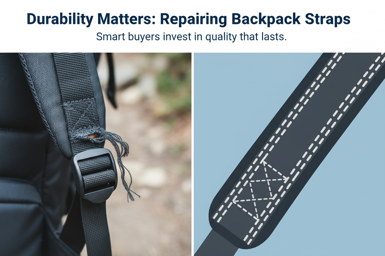 How To Repair Backpack Strap?