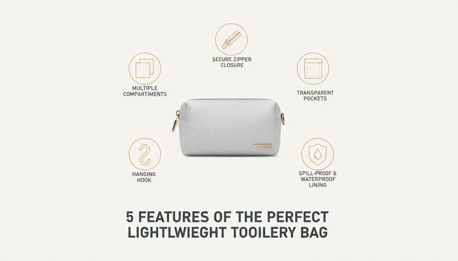Save Space And Weight With The Perfect Lightweight Toiletry Bag 2