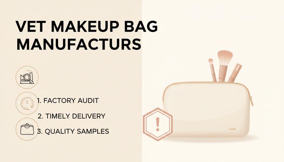Scaling Your Brand: How to Vet Makeup Bag Manufacturers