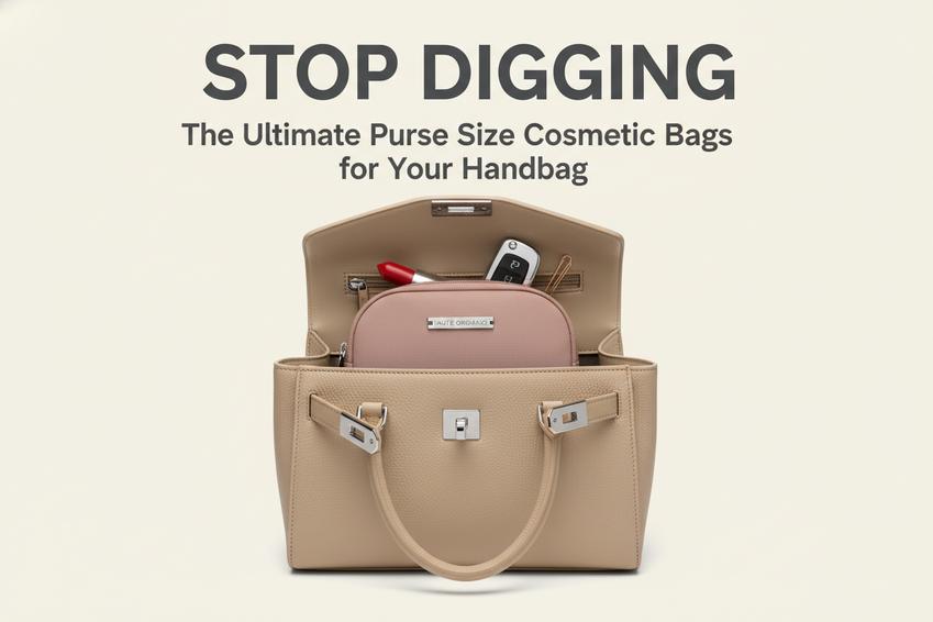 Stop Digging: The Ultimate Purse Size Cosmetic Bags for Your Handbag
