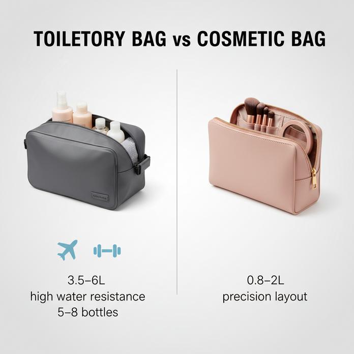 The Real Difference Between A Toiletry Bag And A Cosmetic Bag 1