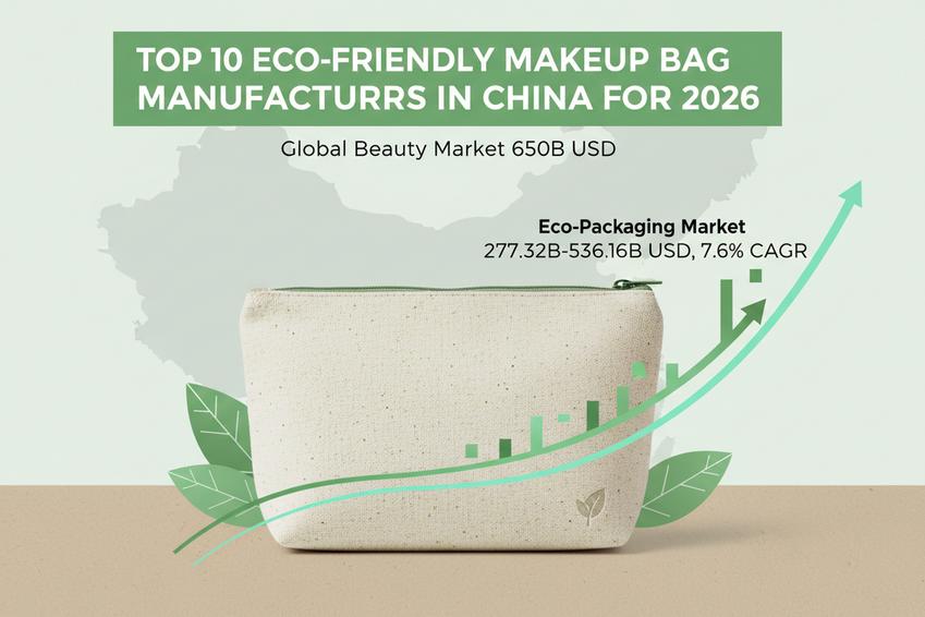 Top 10 des fabricants de sacs à maquillage écologiques en France pour 2026