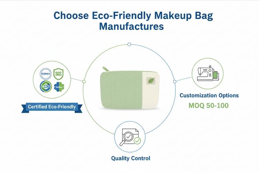 Top 10 Ecofriendly Makeup Bag Manufacturers In China For 2026 5