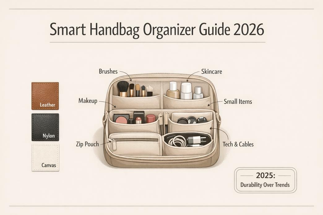 Top Handbag Organizer Ideas For Makeup Lovers 3